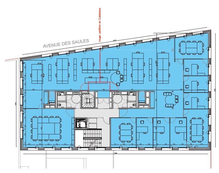 Bureau Lille 849m² Location bureau Lille Nord OLBUR2114135 10